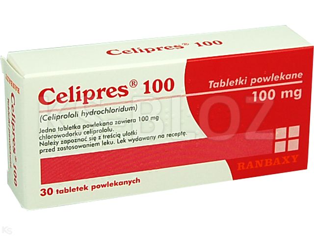 Celipres 100 interakcje ulotka tabletki powlekane 100 mg 30 tabl.