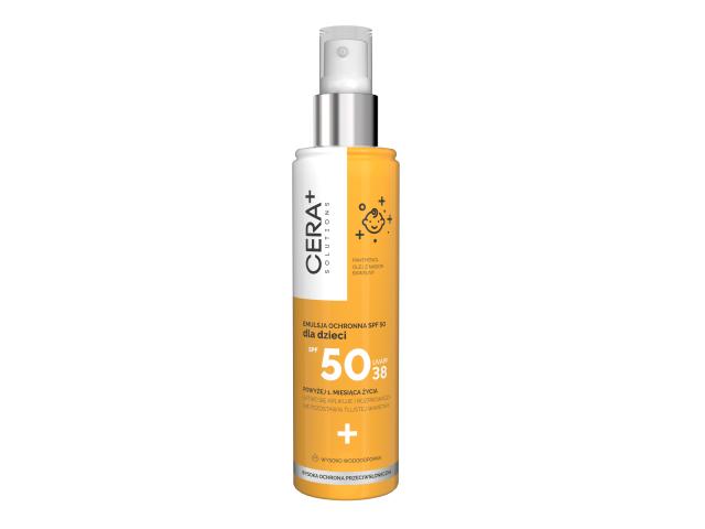 Cera+ Solutions Emulsja dla dzieci ochronna SPF 50 1 m+ interakcje ulotka emulsja na skórę - 150 ml