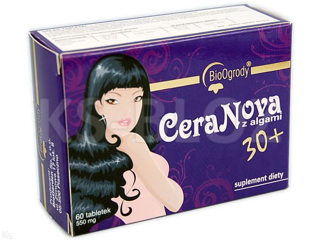 Ceranova Z Algami 30+ interakcje ulotka tabletki - 60 tabl.