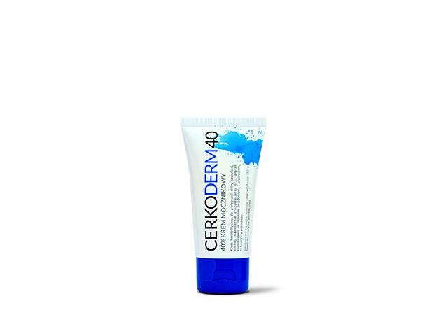 Cerkoderm 40 40% Krem mocznikowy interakcje ulotka krem  50 ml