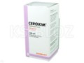 Ceroxim interakcje ulotka proszek do sporządzania zawiesiny doustnej 125 mg/5ml 100 ml | 88.2 g | prosz.