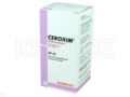 Ceroxim interakcje ulotka proszek do sporządzania zawiesiny doustnej 125 mg/5ml 50 ml | 46.2 g