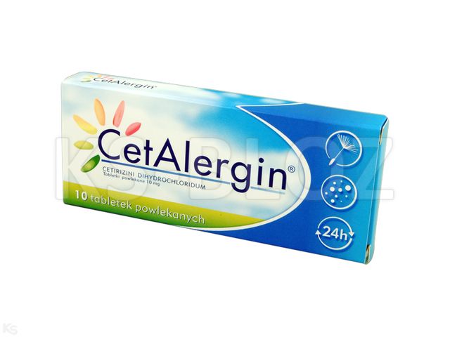 Cetalergin interakcje ulotka tabletki powlekane 10 mg 10 tabl. (blist.)