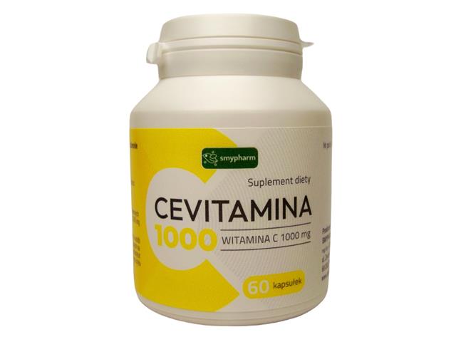 Cevitamina 1000 interakcje ulotka kapsułki  60 kaps.