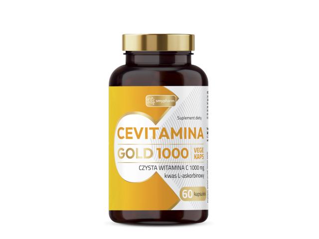 Cevitamina Gold 1000 interakcje ulotka kapsułki wegetariańskie - 60 kaps.