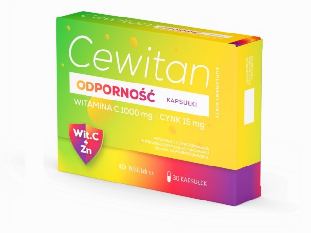Cewitan Odporność Kapsułki interakcje ulotka kapsułki - 30 kaps.
