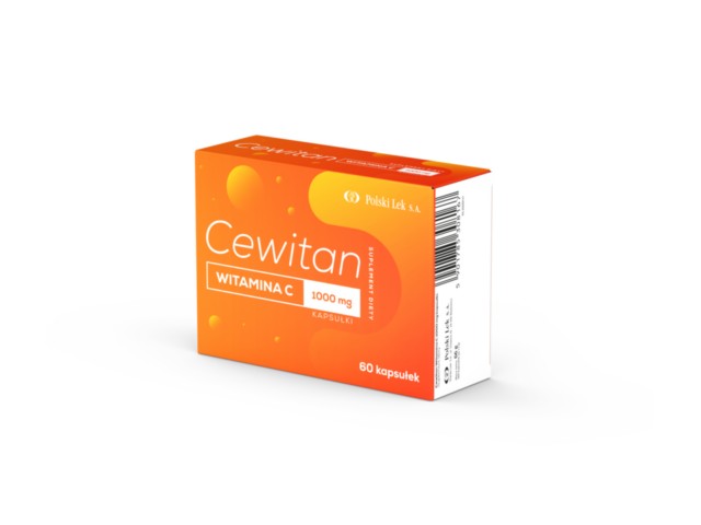 Cewitan Witamina C 1000 mg interakcje ulotka kapsułki  60 kaps.