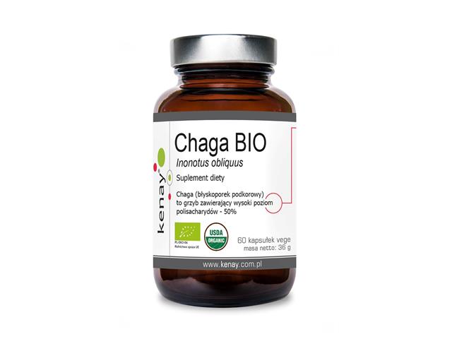 Chaga Bio interakcje ulotka kapsułki  60 kaps.