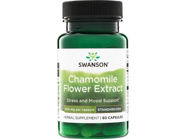 Chamomile Flower Extract interakcje ulotka kapsułki - 60 kaps.