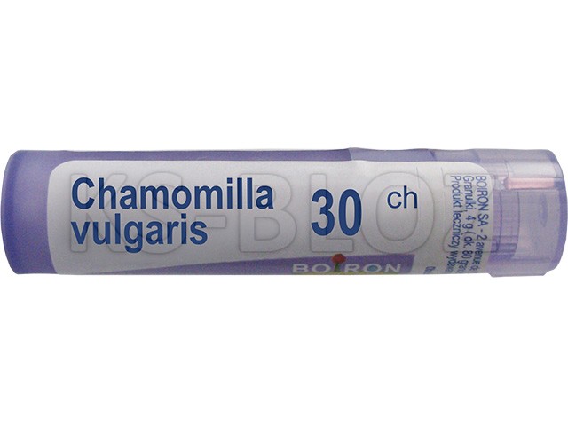 Chamomilla Vulgaris 30 CH interakcje ulotka granulki - 4 g