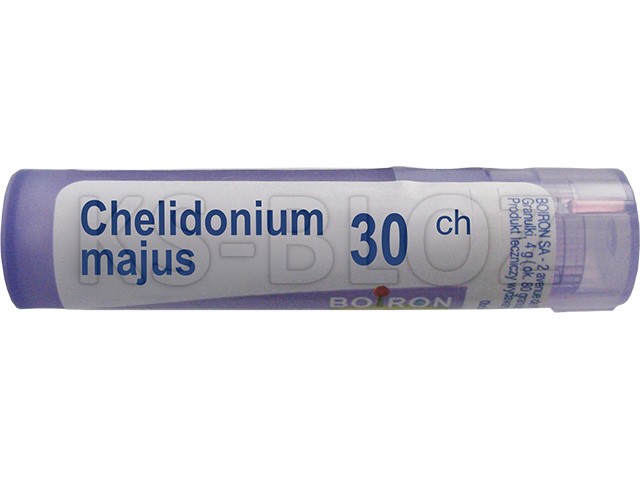 Chelidonium Majus 30 CH interakcje ulotka granulki  4 g