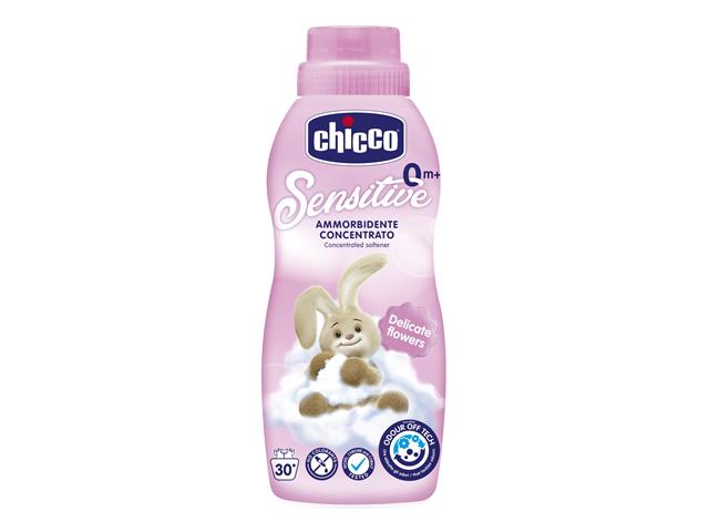 Chicco 00005876100000 Płyn do zmiękczania i płukania odzieży dziecięcej DELICATE FLOWERS 0M+ interakcje ulotka koncentrat  750 ml