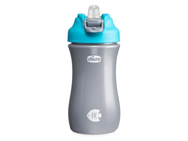 Chicco 00006920200000 Bidon z miękkim ustnikiem 2 y+ 350ml Blue interakcje ulotka bidon - 1 szt.