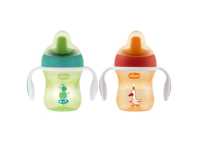 Chicco 00006921300000 Kubek niekapek z twardym ustnikiem 6m+ 200ml interakcje ulotka   1 szt.