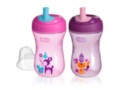 Chicco 00006941100000 Kubek niekapek z ustnikiem w kształcie słomki 12m+ 266 ml Pink interakcje ulotka   1 szt.