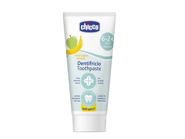 Chicco 00007428000000 Pasta do zębów z fluorem 6m+ interakcje ulotka pasta do zębów  50 ml