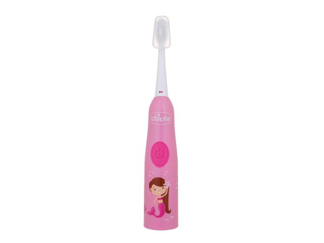 Chicco 00008546100000 Szczotka d/zęb. elektryczna różowa pow.3 lat interakcje ulotka szczotka - 1 szt.