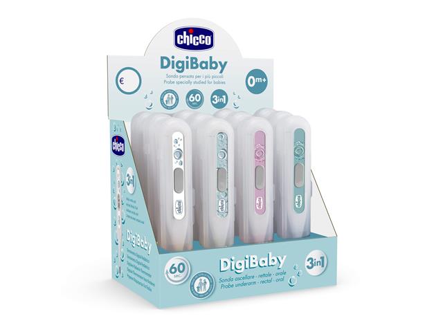 Chicco 00009059000000 Termometr cyfrowy Digi Baby interakcje ulotka termometr - 1 szt.