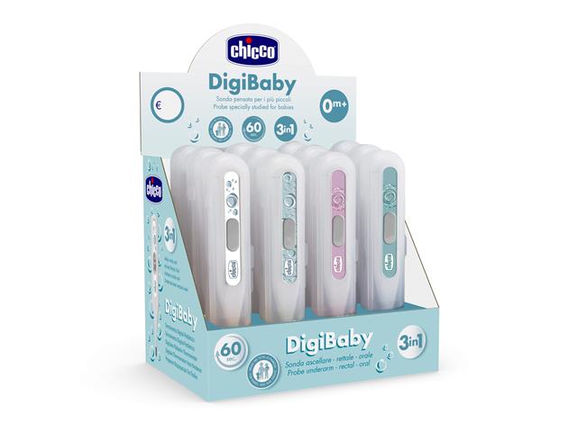 Chicco 00009059000000 Termometr cyfrowy Digi Baby interakcje ulotka termometr  1 szt.