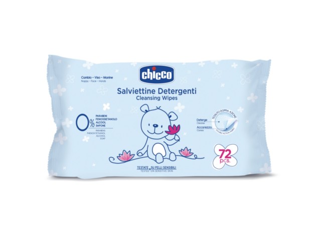 Chicco 00009163100000 Chusteczki pielęgnacyjne interakcje ulotka chusteczka - 72 szt.