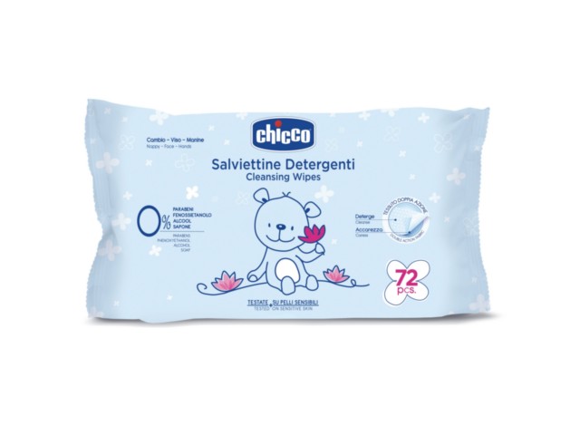 Chicco 00009163100000 Chusteczki pielęgnacyjne interakcje ulotka chusteczka  72 szt.