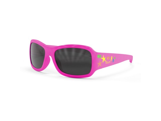 Chicco 00009212000000 Okulary p/słoneczne dla dzieci Fluo Pink 24m+ interakcje ulotka okulary  1 szt.