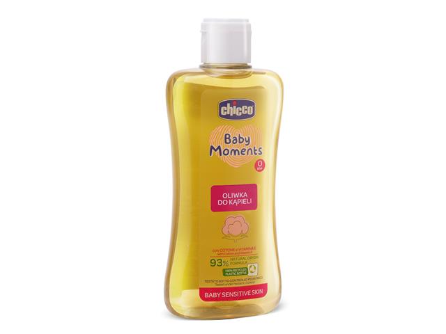 CHICCO 00010240000000 Oliwka do kąpieli 0m+ interakcje ulotka oliwka  200 ml