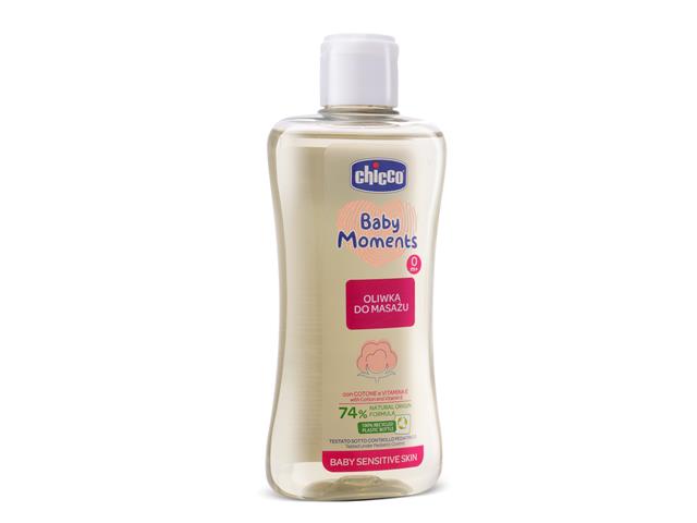 CHICCO 00010242000000 Oliwka do masażu 0m+ interakcje ulotka oliwka  200 ml