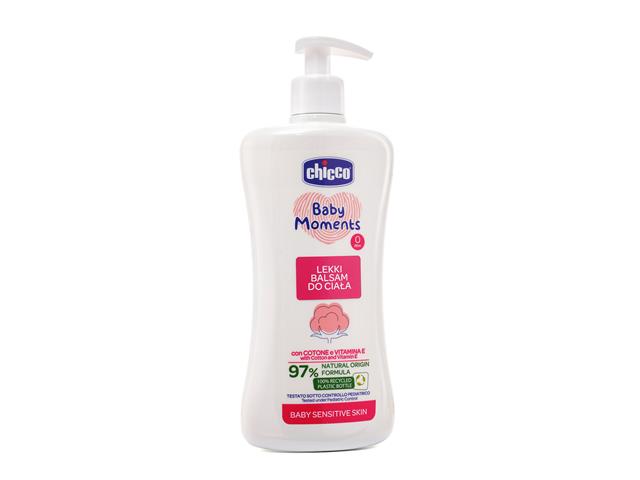 CHICCO 00010243000000 Lekki Balsam do ciała 0m+ interakcje ulotka balsam - 500 ml