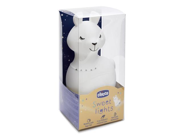 Chicco 00010574000000 Lampka nocna miękka Lama interakcje ulotka lampa  1 szt.