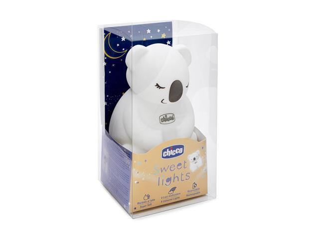 Chicco 00010575000000 Lampka nocna miękka Miś interakcje ulotka lampa  1 szt.