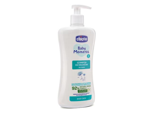 CHICCO 00010585000000 Szampon do włosów 0m+ interakcje ulotka szampon  500 ml