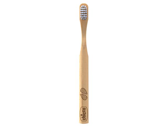 Chicco 00010623000000 Szczoteczka do zębów bambusowa dla dzieci 3 L+ interakcje ulotka szczotka - 1 szt.