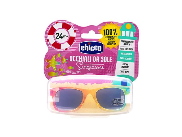 Chicco 00011145000000 Okulary p/słoneczne 24 M+ GIRL przeźroczyste interakcje ulotka okulary - 1 szt.