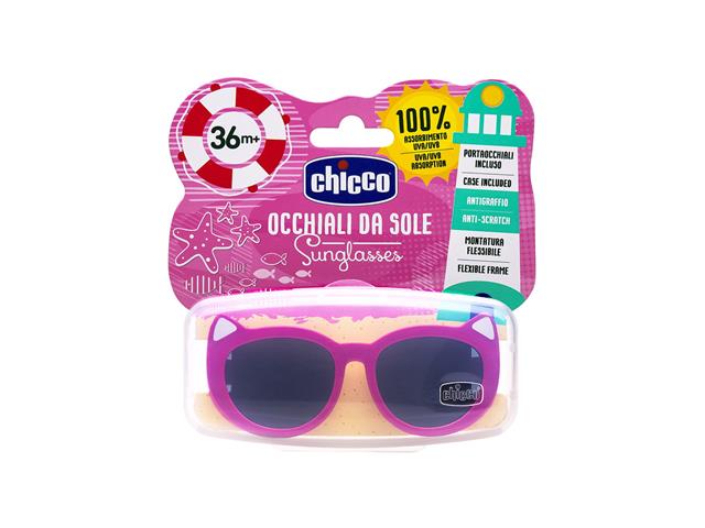 Chicco 00011147000000 Okulary p/słoneczne 36 M+ GIRL interakcje ulotka okulary - 1 szt.