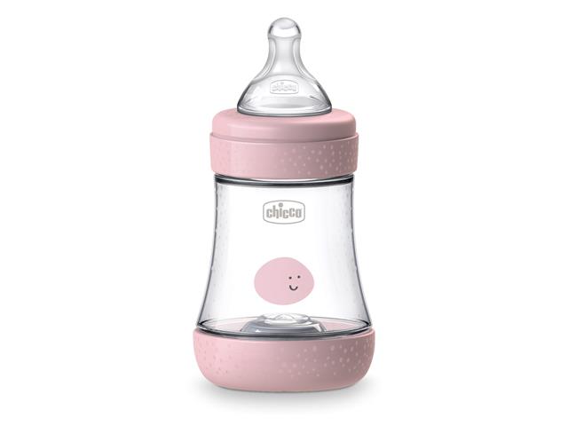 Chicco 00020211100040 Butelka plastikowa Antykolkowa Perfect5 150 ml 0+m Pink interakcje ulotka butelka  1 szt. | (pudeł.)