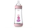 Chicco 00020235100040 Butelka plastikowa Antykolkowa Perfect5 300 ml 4+m Pink interakcje ulotka butelka  1 szt. | (pudeł.)