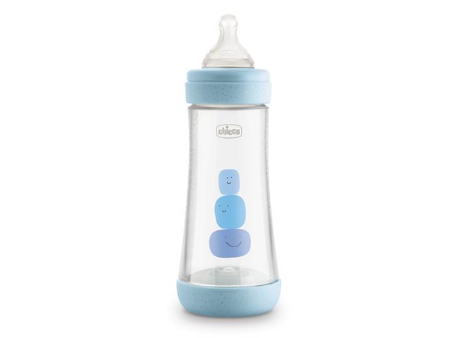 Chicco 00020235200040 Butelka plastikowa Antykolkowa Perfect5 300 ml 4+m Blue interakcje ulotka butelka - 1 szt. (pudeł.)