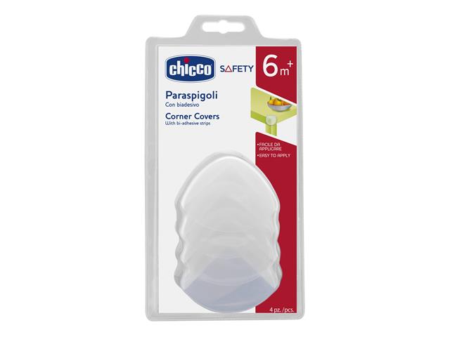 Chicco 00060806000000 Osłonki na narożniki 6 M+ interakcje ulotka osłonki - 4 szt.