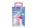 Chicco 00081311100000 Butelka plastikowa Natural feeling 150 ml różowa 0m+ interakcje ulotka butelka  150 ml