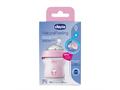 Chicco 00081311100000 Butelka plastikowa Natural feeling 150 ml różowa 0m+ interakcje ulotka   150 ml