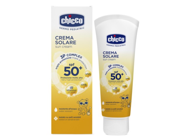 Chicco Krem do opalania 00009161000000 SPF 50+ interakcje ulotka krem  75 ml