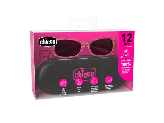 Chicco Okulary przeciwsłoneczne girl 00011974000000 12 m+ + etui interakcje ulotka okulary  1 szt.