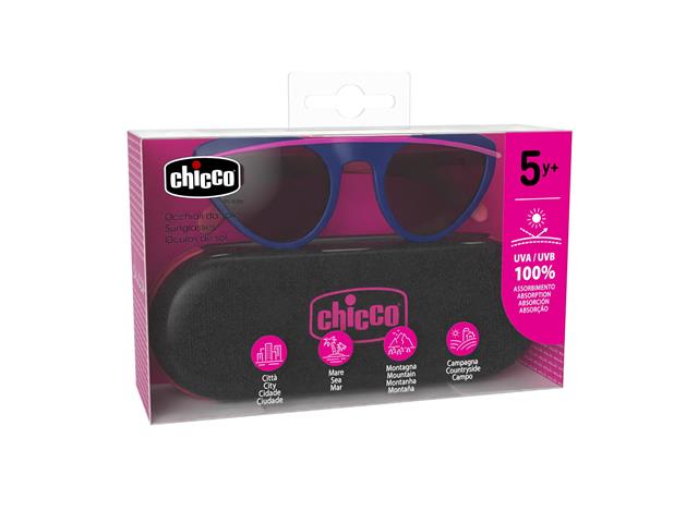 Chicco Okulary przeciwsłoneczne girl 00011979000000 5 lat + etui interakcje ulotka okulary - 1 szt.