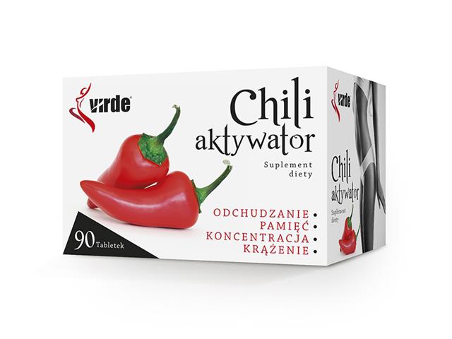 Chili Aktywator interakcje ulotka tabletki - 90 tabl.