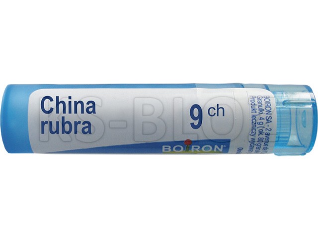 China Rubra 9 CH interakcje ulotka granulki  4 g