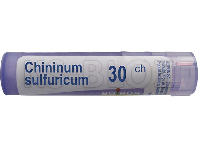 Chininum Sulfuricum 30 CH interakcje ulotka granulki  4 g