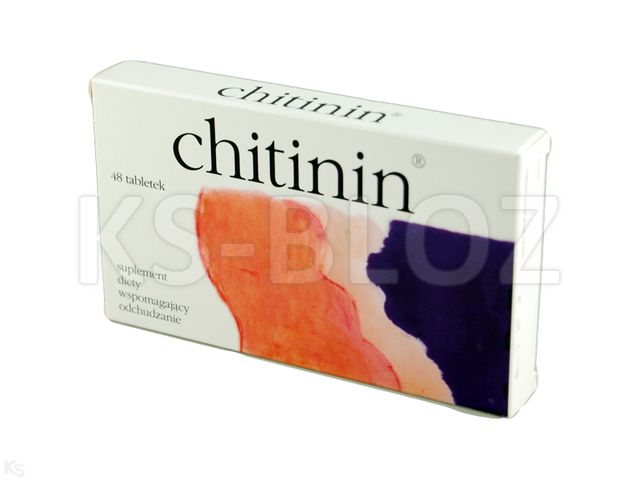 Chitinin interakcje ulotka tabletki - 48 tabl.