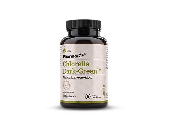 Chlorella Dark-Green interakcje ulotka tabletki - 500 tabl.