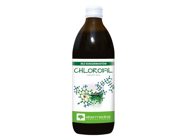 Chlorofil interakcje ulotka płyn - 500 ml
